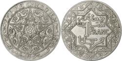 World Coins - Morocco, Yusuf, Franc, undated (1921), bi-Bariz, Nickel, , KM:36.1