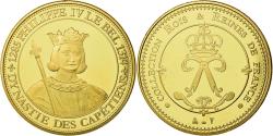 World Coins - France, Medal, Les Rois de France, Philippe IV, History, , Copper Gilt