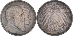 World Coins - Coin, German States, BADEN, Friedrich I, 2 Mark, 1906, , Silver, KM:276