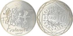 World Coins - France, 10 Euro, Fraternité, 2014, Sempé, , Silver, Gadoury:EU718