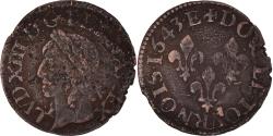 World Coins - Coin, France, Louis XIII, Double Tournois, 1643, Tours, , Copper