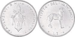 World Coins - Coin, VATICAN CITY, Paul VI, 2 Lire, 1976, , Aluminum, KM:117