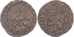 World Coins - Coin, Spanish Netherlands, Philip II, Duit, 1565-1568, Bruges, , Copper