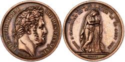 World Coins - France, Medal, Mort de Louis-Philippe Ier à Claremont, 1850, Copper, Domard
