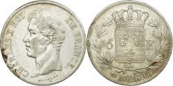 World Coins - Coin, France, Charles X, 5 Francs, 1828, Bayonne, , Silver, KM:728.8