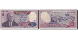 World Coins - Banknote, Tunisia, 5 Dinars, 1983, 1983-11-03, KM:79, VF(20-25)