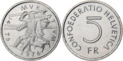 World Coins - Switzerland, 5 Francs, 1976, Bern, Copper-nickel, , KM:54