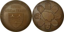 World Coins - France, Medal, Installation du Comité Economique et Social, Ile-De-France