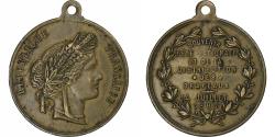 World Coins - France, Medal, Fête Nationale, 1880, Brass,