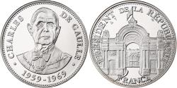 World Coins - France, Medal, Les Présidents de la République, Charles De Gaulle