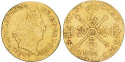 World Coins - France, Louis XIV, Louis d'Or, Louis d'or aux insignes, 1704, Toulouse, Gold