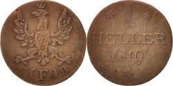 World Coins - Coin, German States, FRANKFURT AM MAIN, Heller, 1819, Frankfurt,