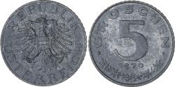 World Coins - Coin, Austria, 5 Groschen, 1970, Vienna, Proof, , Zinc, KM:2875