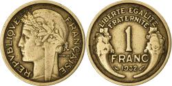 World Coins - France, Franc, Morlon, 1932, Paris, Aluminum-Bronze, , Gadoury:470