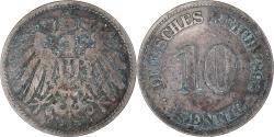 World Coins - Coin, Germany, 10 Pfennig, 1898