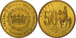 World Coins - Denmark, Medal, 50 C, Essai Trial, 2003, Cupro-aluminium-nickel,