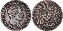 World Coins - Coin, ITALIAN STATES, SARDINIA, Carlo Felice, 2 Lire, 1825, Torino,
