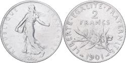 World Coins - France, 2 Francs, Semeuse, 1901, Paris, Silver, , KM:845.1