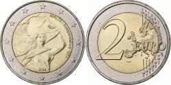 World Coins - Malta, 2 Euro, Independence in 1964, 2014, Bi-Metallic,