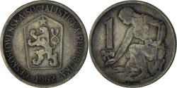 World Coins - Czechoslovakia, 1 Koruna, 1962