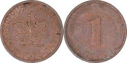 World Coins - Coin, Germany, Pfennig, 1974
