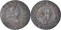 World Coins - Coin, France, Louis XIII, Double tournois, buste enfantin, Double Tournois