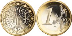 World Coins - France, Euro, 2002, Paris, Proof, , Bi-Metallic, Gadoury:7, KM:1288
