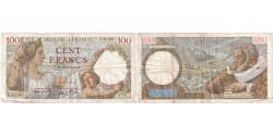 World Coins - France, 100 Francs, Sully, 1941-10-30, D.25109, VF(30-35)