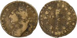 World Coins - France, Louis XVI, 12 Deniers, 1792 / AN 4, Perpignan, Copper,
