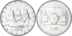 World Coins - Coin, San Marino, 50 Lire, 1976, Rome, , Steel, KM:56