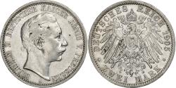 World Coins - German States, PRUSSIA, Wilhelm II, 2 Mark, 1905, Berlin, Silver,