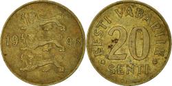 World Coins - Coin, Estonia, 20 Senti, 1996