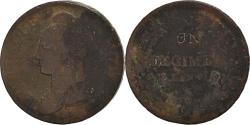 World Coins - Coin, France, Dupré, Decime, 1795, Paris, , Bronze, KM:637.1