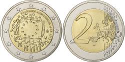 World Coins - Greece, 2 Euro, 30 ans   Drapeau européen, 2015, Bi-Metallic, , KM:272