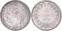 World Coins - Coin, France, Cérès, 5 Francs, 1870, Bordeaux, , Silver, KM:818.2