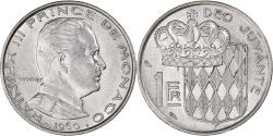 World Coins - Coin, Monaco, Rainier III, Franc, 1960, , Nickel, KM:140, Gadoury:150