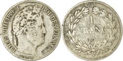 World Coins - Coin, France, Louis-Philippe, Franc, 1837, Lyon, , Silver, KM:748.4