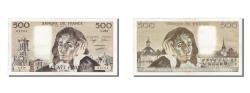 World Coins - Banknote, France, 500 Francs, 500 F 1968-1993 ''Pascal'', 1988, 1988-05-05