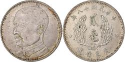 World Coins - Republic of China, Kwantung, 2 Jiao, 20 Cents, Yr. 18 (1929), Silver,