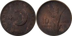 World Coins - Turkey, 10 Kurus, 1969, Istanbul, Bronze, , KM:891.2