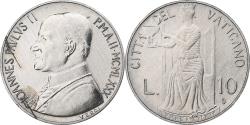 World Coins - Vatican, Jean-Paul II, 10 Lire, 1980, Rome, BU, Aluminum, , KM:79