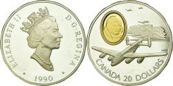 World Coins - Coin, Canada, Elizabeth II, 20 Dollars, 1990, Ottawa, , Silver, KM:172