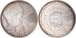 World Coins - France, 10 Euro, 2010, Paris, Midi-Pyrénées, , Silver, KM:1663