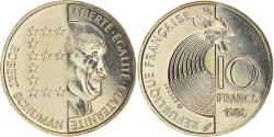 World Coins - Coin, France, Schumann, 10 Francs, 1986, , Nickel, KM:958, Gadoury:825