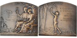 World Coins - France, Medal, Amour et Mariage, Souvenir, 1904, Baudichon, , Bronze