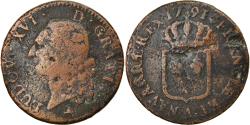 World Coins - Coin, France, Louis XVI, Sol ou sou, Sol, 1791, Paris, , Copper