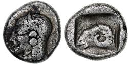 Ancient Coins - Troas, Diobol, ca. 480-450 BC, Kebren, Silver, , SNG-vonAulock:1546