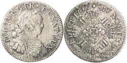 World Coins - Coin, France, Louis XV, Écu aux 8 L, Ecu, 1725, La Rochelle, , Silver