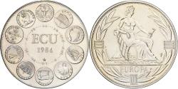 World Coins - France, Medal, Ecu Europa, Europe Assise, 1984, Copper-nickel,