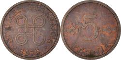 World Coins - Coin, Finland, 5 Pennia, 1976
